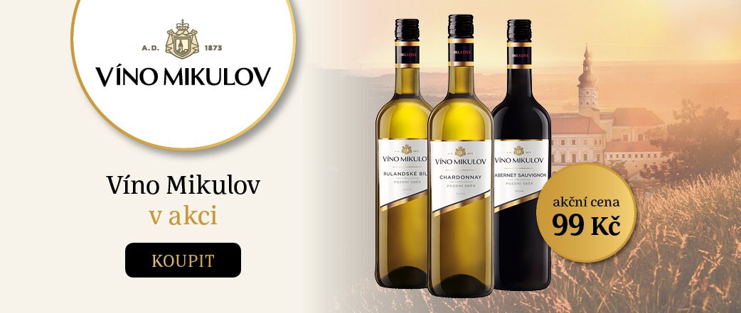 Sleva na Víno Mikulov!